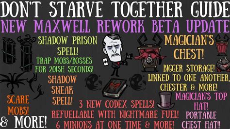 [Beta] Maxwell Rework Update! New Spells, Minions & More!.